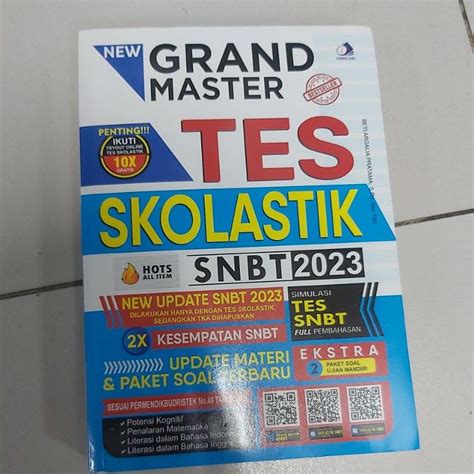 Jual Jual Buku New Grand Master Tes Skolastik Snbt Beti Argalia