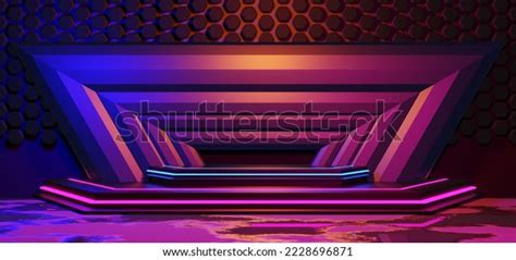 Gaming Background Abstract Wallpaper Cyberpunk Style Stock Illustration 2228696871 | Shutterstock