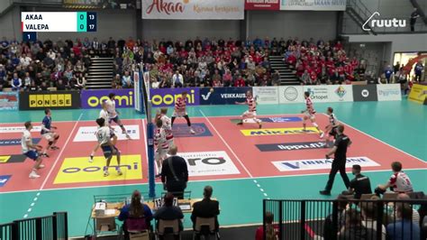 Huippuhetket Akaa Volley Valepa Loppuottelu Ruutu