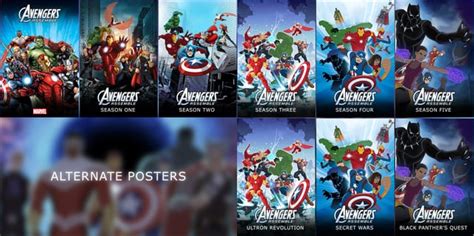 Marvel S Avengers Assemble [tv Series] [collection] R Plexposters