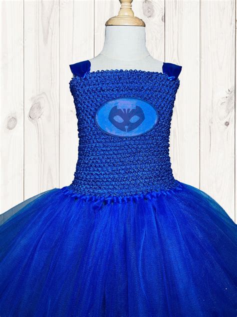 Catboy PJ Masks Halloween Costume Tutu Party Dress With Cotton Lined ...