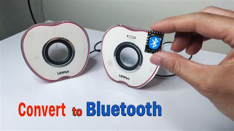 How To Convert Normal Speaker Into Bluetooth Speaker Youtube