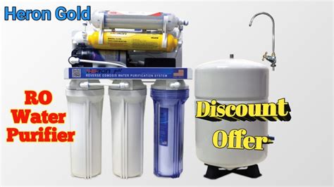 Unboxing RO Heron Gold Filter Water Purifier Buying Guide Ro Water