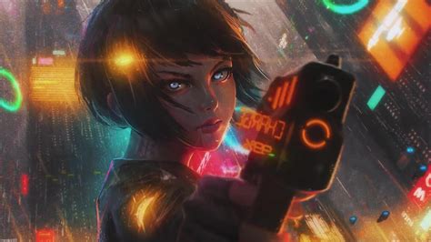 Cyberpunk Anime Wallpaper 1920X1080