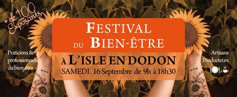 Festival du Bien Être L ISLE en DODON