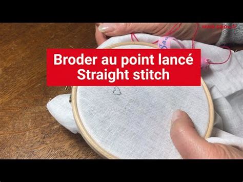 Broderie Traditionnelle Le Point Lanc Traditonal Embroidery