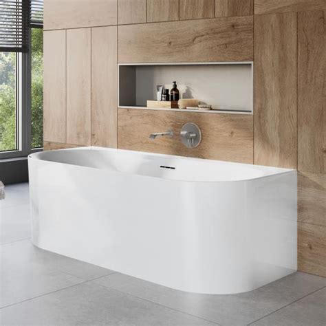 Villeroy Boch Embrace Baignoire Murale Avec Habillage Blanc