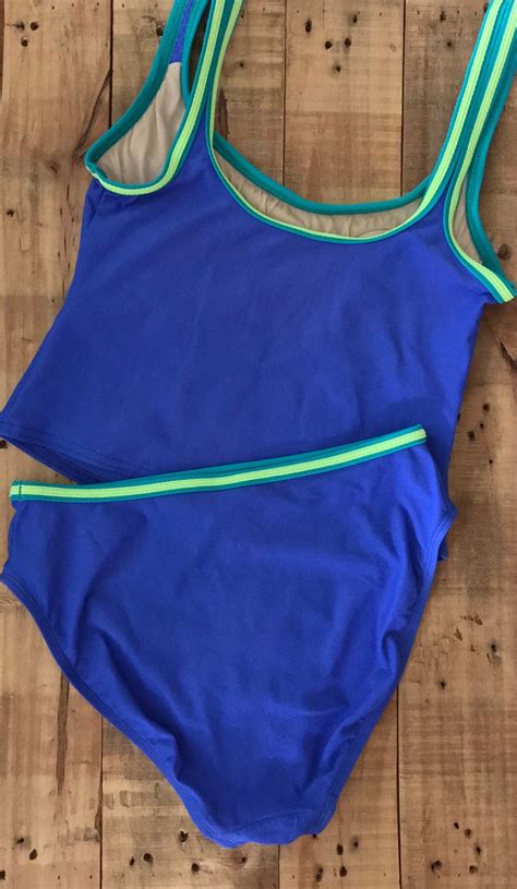 Vintage Bikini High Waist High Cut Bikini Bikini Set S Etsy