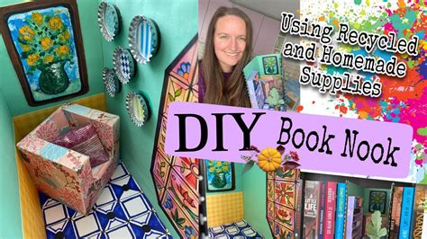 How To Make A Diy Book Nook Bookshelf Insert In Depth Artist 3d Art