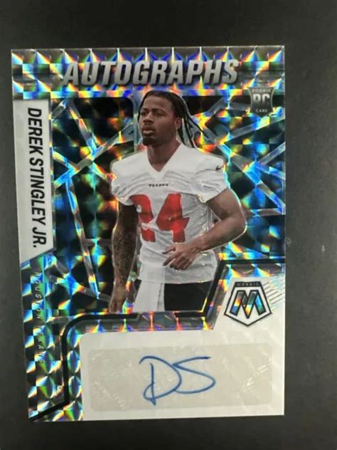 Derek Stingley Jr Panini Mosa Que Prizm Rc Recrue Voiture Texans