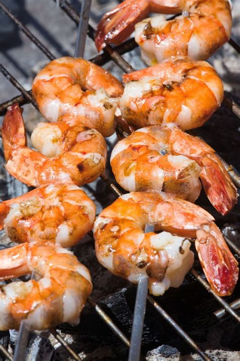 Spicy Grilled Shrimp Skewers [bbq Marinade And Seasoning] Rezept Garnelen Zubereiten Richtig