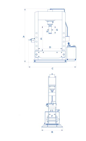 Presse Lectrohydraulique D Atelier Omcn W Tonnes