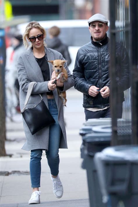 Jennifer Lawrence and Darren Aronofsky in NYC • CelebMafia