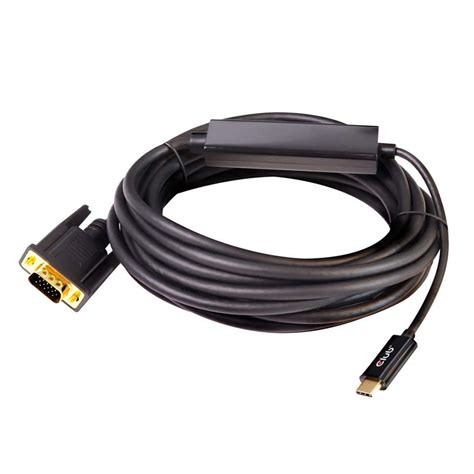 3d Club 5m Usb C To Vga Cable Cac 1512 Mwave