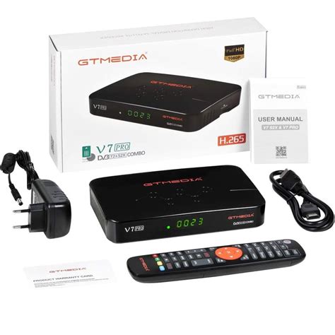 GTMedia Freesat V7 PRO - Resolução de 1080p - Com Wifi