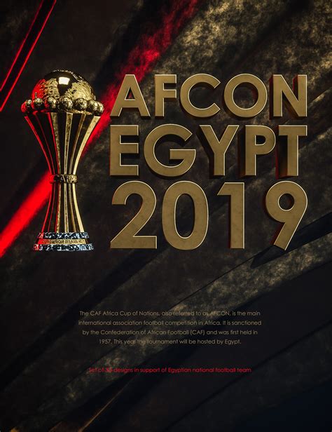 AFCON 2019 on Behance