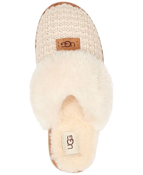 Ugg® Women S Cozy Faux Shearling Slippers Macy S