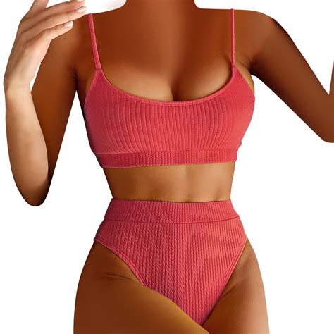 Kamemi Swimsuit For Women Bikini Women High Waisted Swimsuit High Cut