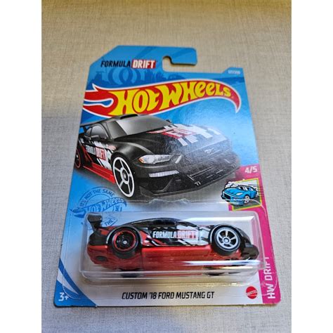 Hot Wheels Ford Mustang GT Custom Shopee Brasil