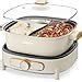 Amazon Dezin Hot Pot Electric With Divider 5L Double Flavor