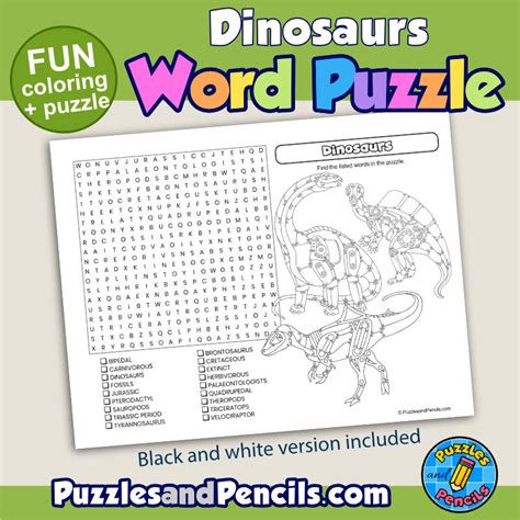 Tiger Word Search Puzzle Activity Page And Coloring Wordsearch Lupon