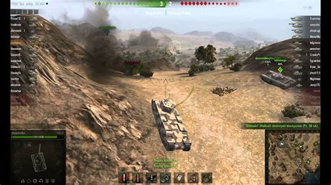 World Of Tanks British TOG II El Halluf Map YouTube