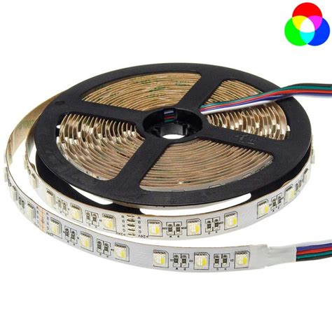 12V LED ЛЕНТА 1ролка-5m, RGBWW 60L / M 12MM 16W / M 600LM / M IP20