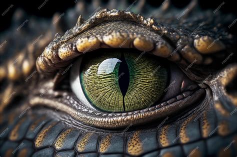 Premium Photo Reptile Eyes Close Up