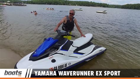 Yamaha Waverunner Ex Sport First Look Video Youtube