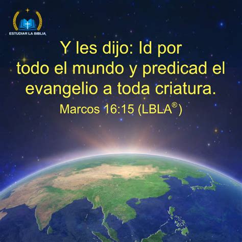 Evangelio De Hoy Marcos 16 15 Devocionales Cristianos