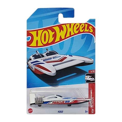 HKJ Машинка металлическая игрушка Hot Wheels коллекционная модель H GO белый синий красный
