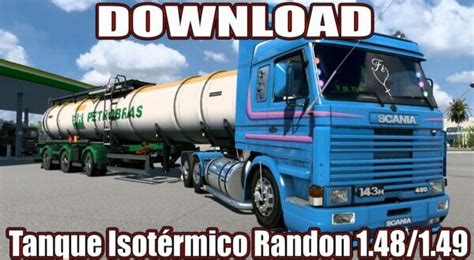 Reboque Tanque Isotermico Randon Mod Ets Dalenha Mods