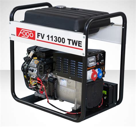 Сварочный бензогенератор FOGO FV 11300 TWE — 8 кВт — Сварочный ток 35 А ...
