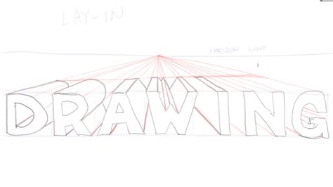 How To Draw Letters In Perspective At Doris Ricardo Blog