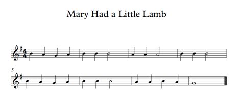 Mary Had a Little Lamb - Mr. Felton's Music Class