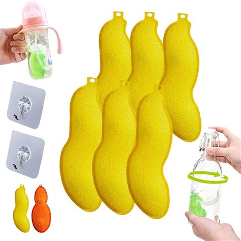 Amazon Magic Beans Bottle Cleaner Bean Bottle Cleaning Sponge