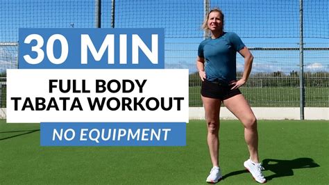 30 MIN KILLER HIIT TABATA WORKOUT Full Body No Equipment No Repeat