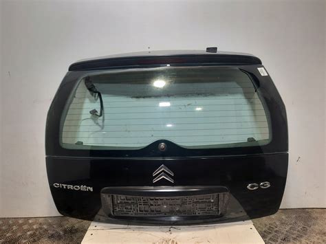 CITROEN C3 TYLNA KLAPA BAGAŻNIKA EXYB 11590304528 oficjalne