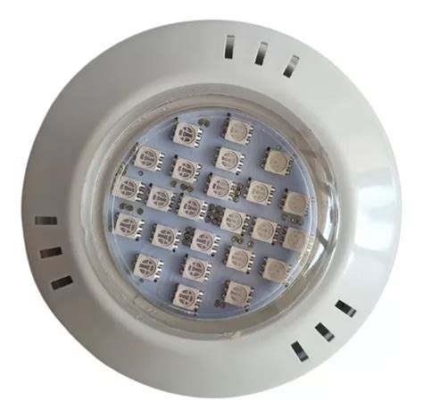 Refletor Power Led 5 W Rgb Abs Brustec