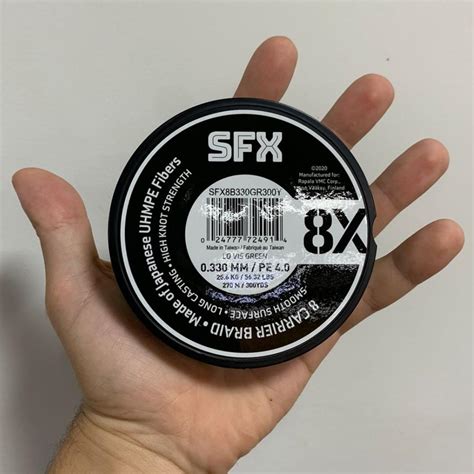 LINHA MULTIFILAMENTO SUFIX SFX 8X VERDE MUSGO 135M