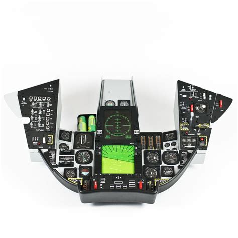 Grumman F 14A Tomcat Instrument Panel With Illuminated Aviation