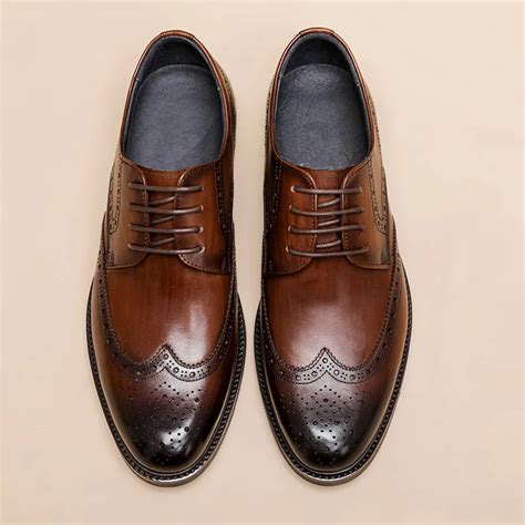 Novos Brogues De Neg Cios Masculinos Sapatos De Alta Qualidade