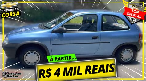 Chevrolet Corsa Op O De Primeiro Carro Barato Partir De Mil Reais