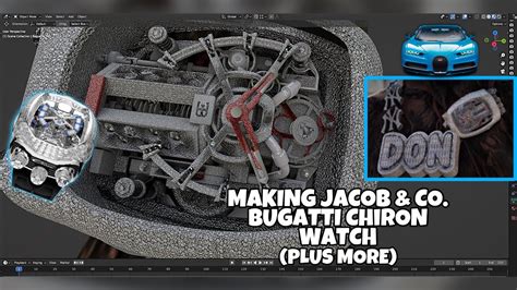 Making A Bugatti Chiron Watch Plus More In Gta Rp Fivem Blender