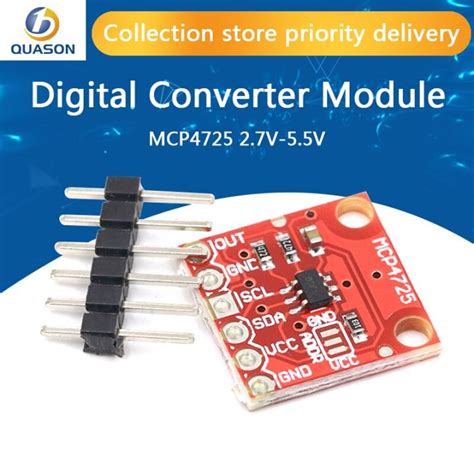 Mcp4725 12bit I2c Dac Digital Converter Module Digital To Analong