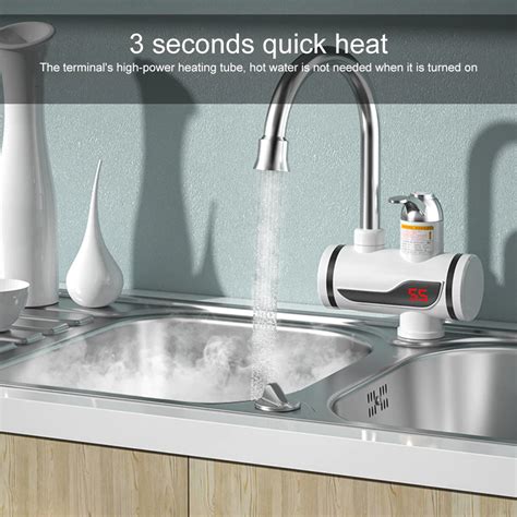 Instant Electric Water Heater Faucet Hot Water Heater Instant Electric Faucet Fast Heating Tap