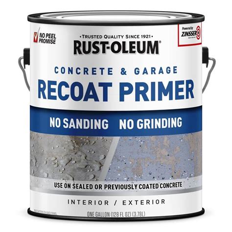 Rust Oleum Gallon Gray Concrete And Garage Interior Exterior Water