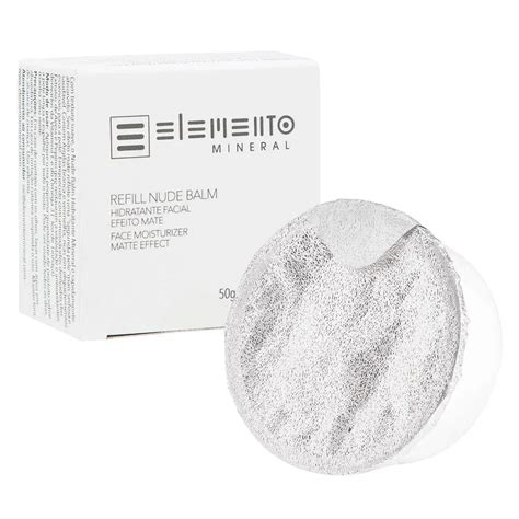 Refil Hidratante Facial Efeito Mate Elemento Mineral Nude Balm G Drogasil Drogasil
