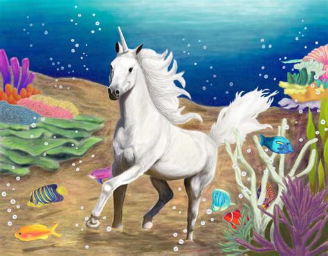 Unicorn Under the Sea by krisee07 on DeviantArt