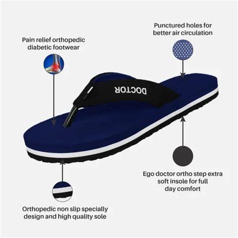 Ego Ortho Step Doctor Orthopedic And 100 Comfort Extra Soft Flip Flop